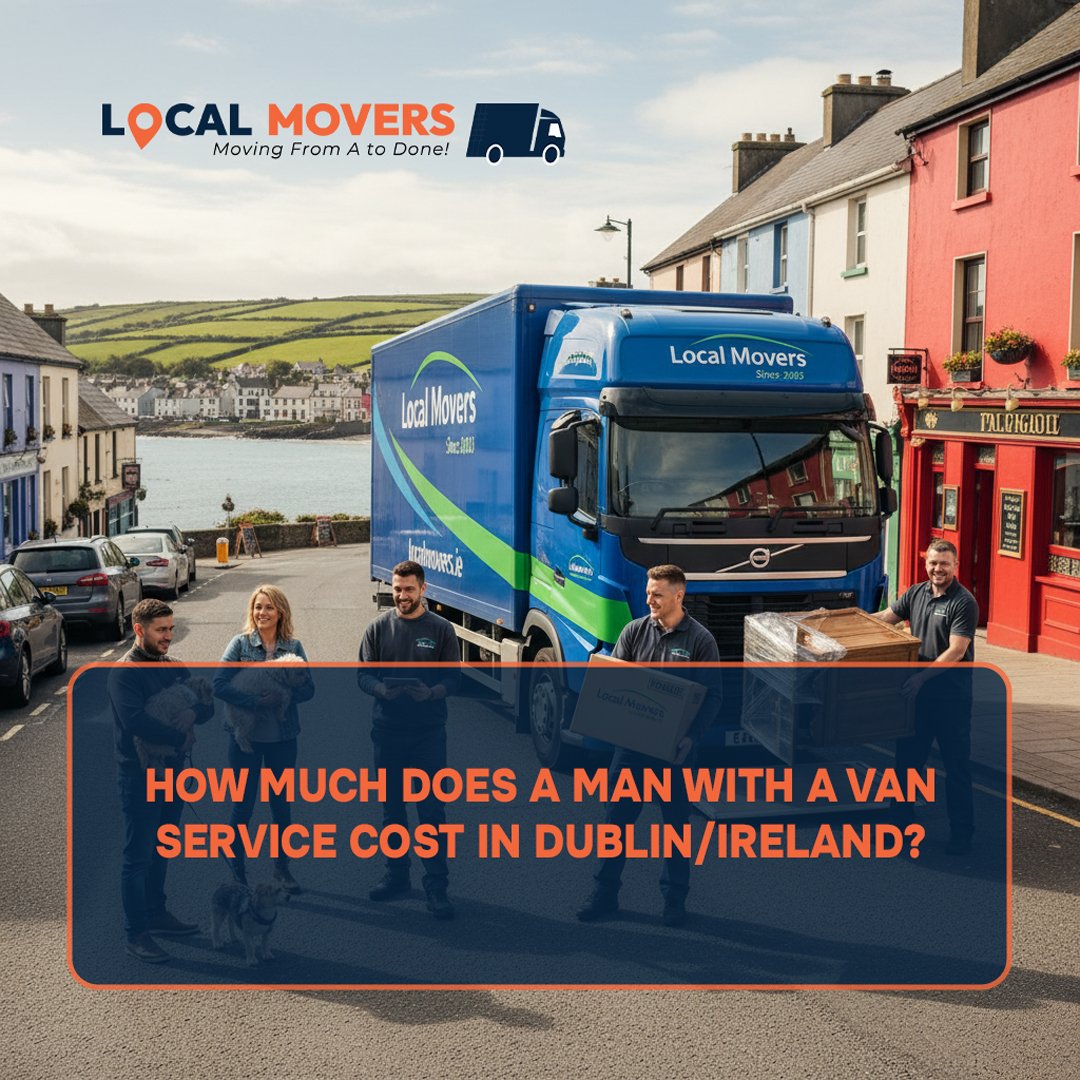 How much does a Man with a Van service cost in Dublin/Ireland?