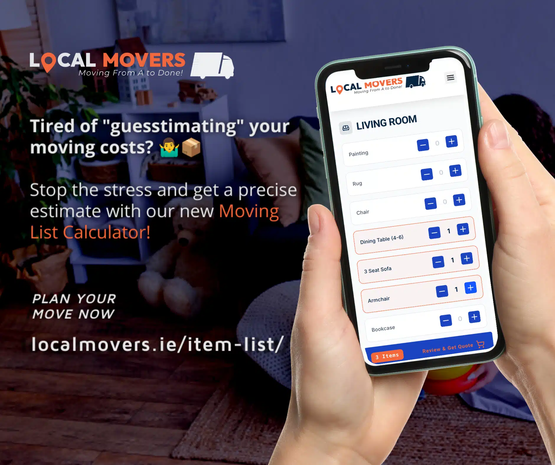 moving estimate calculator