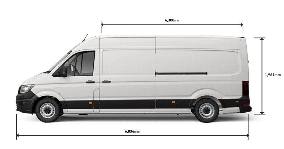 Volkswagen Crafter LWB moving van